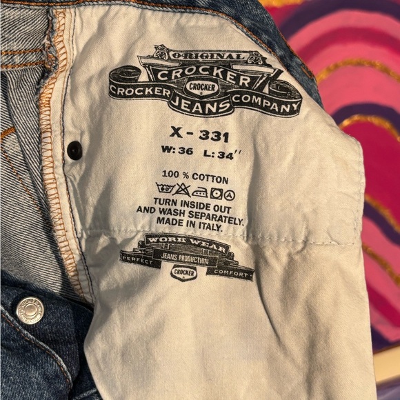 Vintage Crocker Jean Co Bootcut Jeans for Men - Picture 6 of 12